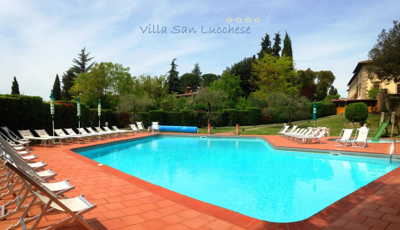 Hotel Villa San Lucchese Poggibonsi Exteriör bild